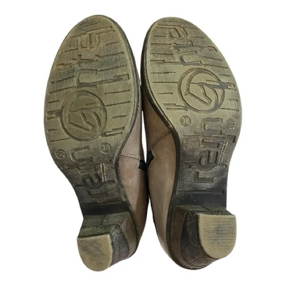 Remonte Leather Ankle Boots Grey Cheyenne Western Bootie Size 38 Fits 7.5 - Picture 4 of 14